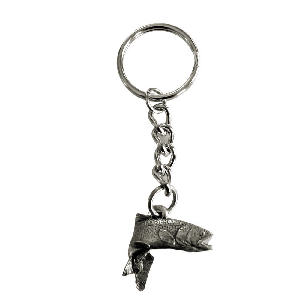 Jumping Striper / Striped Bass Keychain  2009K